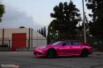 Porsche Panamera Pink Chrome by Impressive Wrap 2016 года